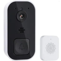 Doorbells Wireless Video Doorbell Camera Night Vision Two-way Audio Remote Door Bell With Chime For Home Security