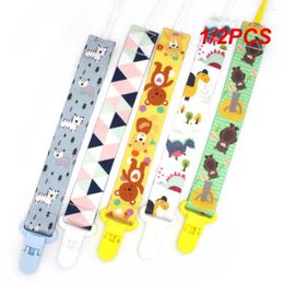 Storage Boxes 1/2PCS Nipple Belt -shaped Clip Multicolour Pacifier Baby Supplies Anti-lost Chain Cute Toy