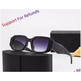 Sunglasses Luxury Panda Esigner For Men Women - Uv400 Protection Small Frame Driving Eyewear Drop Delivery Fashion Accessories Dherv