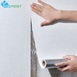 Cement Wall Special 3d Wallpaper Self-Adhesive Waterproof Moisture-Proof Background Renovation Film Sofa Bedroom Room Decoration 240123