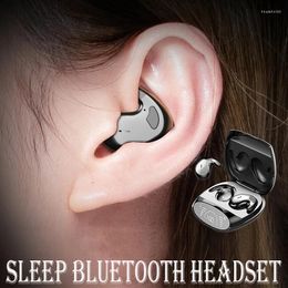 Invisible Sleep Wireless Earphone TWS Bluetooth Hidden Earbuds IPX7 Waterproof Noise Cancelling Sports Headphones