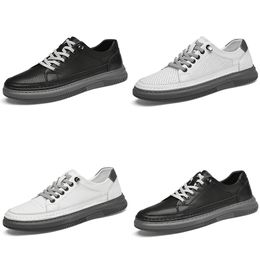 2024 casual shoes men women white black mens hole soft sports breathable sneakers daily