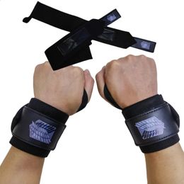 1 Pair Weight Lifting Wrist Wraps Maximise Grip with Thumb Loop 58cm Harden Gym Support Brace for Powerlifting Deadlift 240122