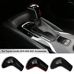 Interior Accessories Car Gear Shift Head Cover Dual Colour Pasted Trim For Toyota Corolla 2024