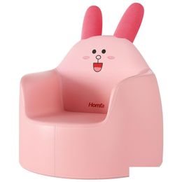 Other Children Furniture Kids Sofa Toddler Chair Cute Cartoon Baby Sitting Armchair Pink Rabbit For Nursery Playroom270N Drop Delive Dhenh