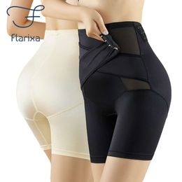 Flarixa Plus Size Women's Trainer Body Shaper Tummy Control Shorts High Waist Flat Belly Panties Butt Lifter Pants Boxer