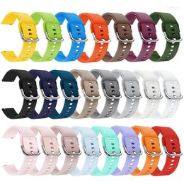 Watch Bands 22mm/20mm Strap For Samsung Galaxy 4/4 Classic/5/5 Pro/46mm/42mm/3/s3 Silicone Bracelet 6 Classic 47mm