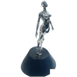 Movie & Games New Robot Kongshanji Mechanical Goddess Simple Art Scpture Resin Electroplating Living Room Porch Desktop Trend Ornament Dhzkl