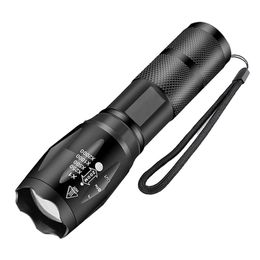 Torches High Power Led Flashlights Cam 5 Lighting Modes Aluminium Alloy Zoomable Light Waterproof Material Use 3 Aaa Batteries Drop D Dhurd