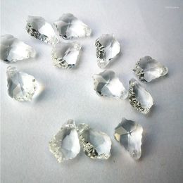 Chandelier Crystal Top Quality 50pcs 16mm Clear And Pear Parts Diy Glass Suncatcher Pendants Making Jem Accessories