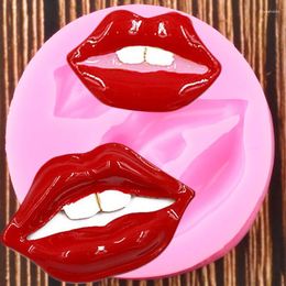 Baking Moulds Sexy Lips Silicone Molds Fondant Mould Kitchen Cake Decorating Tools Chocolate Gumpaste Polymer Clay Candy