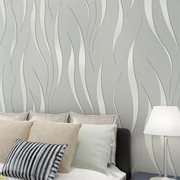 Rotolo di carta da parati geometrica astratta moderna 3D per camera da letto soggiorno decorazioni per la casa carta da parati Emed 1 Y200103284w