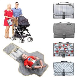 Multifunction Portable Diaper Changing Bag Pad Folding Baby Foldable Waterproof Mat 240131