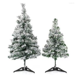 Christmas Decorations 45/60cm Artificial Tree Cedar Fir Pine PVC Trees Home Year Noel Navidad Gift