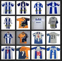 1994 95 97 99 Porto Retro Soccer Jerseys IEL CARVALHO 2001 03 04 Cup Final Home Away Men DECO Kits Blue Classic Uniform Mccarthy DERLEI Finals Vintage Football
