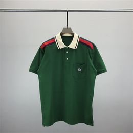 2 mens polos t shirt fashion embroidery short sleeves tops turndown collar tee casual polo shirts M-3XL#183