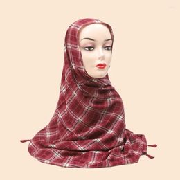 Ethnic Clothing Hanipa 2024 Recommend Mesh Scarf Muslim Hijabs Slight Strech Mainland China Cotton Soft Shawl Travel Sunscreen Beach Towel
