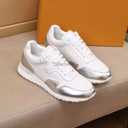 Designer Shoes Men RUN AWAY Sneakers Calfskin Sneaker Outdoor Running Trainers Splicing Styling Shoes size 38-45 1.25 07