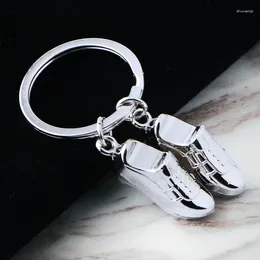 Keychains Keychain Goalkeeper Personality Football Shoes Metal Men'S Gift Party Jewellery