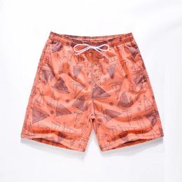 Men's Shorts Sports Quick Drying Beach Quarter Swim Printed Large Size Casual For Men Sand Hawaii Surfing Leisure