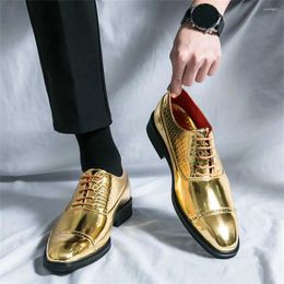 Dress Shoes Low Heel Size 42 Wedding 2024 Elegant Men 45 Sneakers Sports Design Flatas Super Deals Top Grade