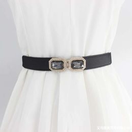 Womens Belts Elastic Stretch Cinch Plus Fashion Dress for ladies QLK8