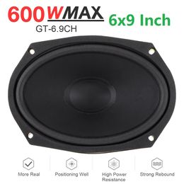1pc 600W Car Coaxial Ser Vehicle Door Auto Audio Music Stereo Full Range Frequency Hifi Loudser 2 Types Optional 240126