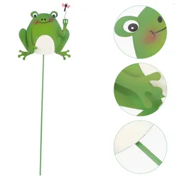 Garden Decorations Yard Frog Decoration Stake Outdoor Decorative Item For Walkway Pathway