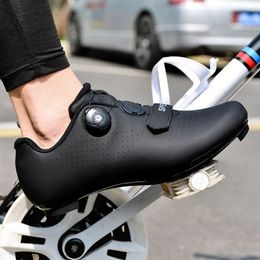 Велосипедная обувь, мужские кроссовки SPD для шоссейного велосипеда, профессиональные спортивные уличные самоблокирующиеся сверхлегкие велосипедные туфли 240202