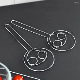 Baking Tools 22cm Stainless Steel Danish Dough Whisk Kitchen Eggs Bread Hand Mixer DIY Bakeware Accessories