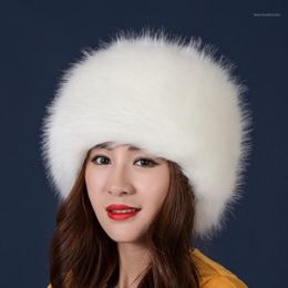 2020 Winter New Fashion Earmuff Hats imitation Fur Princess Hat Mongolian Hat Russian Outdoor Ladies Warm1342z