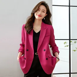 Women's Suits Formal Uniform Styles Blazers Feminino For Women Long Sleeve OL Professional Ladies Office Jackets Coat Outwear Tops