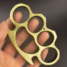 Thickened and Sturdy Metal Finger Tiger Outdoor Camping Self-defense Boxing Training Punching Window Pocket Edc Defence Tool V5IJ