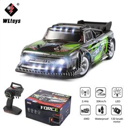 WLtoys 1 28 284131 2.4G Racing Mini RC Car 30KM/H 4WD Electric High Speed Remote Control Drift Toys for Boys Children Gifts 240122