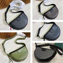 Designer men bag Moon Crossbody handbag Half-moon contour Shoulder cross body Semicircular bags wallet Hobo purses women high quality Mobile phone Satchels dhgate