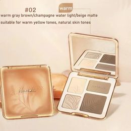 9G Judydoll Face Highlighter Makeup Palette Lasting Luminous Contour Shimmer Matte Powder 3D Nose Cosmetics 240202