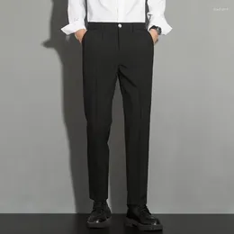 Men's Suits Big Size Elegant Formal Suit Trousers High Quality Sale Dress Pants For Men Fashion Design Pinstripes Pant F232