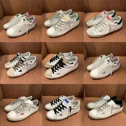 10A Top designer shoes women super star brand men casual new release luxury shoe Italy sneakers sequin classic white do old dirty casual shoe lace up woman man unisex 10