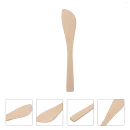 Baking Tools 20 Pcs Kitchenware Wooden Butter Spreaders Cream Utensils Dumpling Filling Spoon Mask