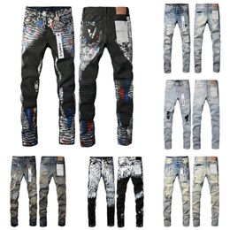 Jeans Mor kot pantolon düz sıska pantolonlar için kot pantolon baggy kot pantolon jean hombre pantolon pantolon bisikletçisi nakış trend 29-40