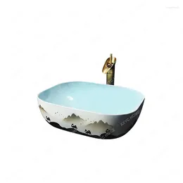 Bathroom Sink Faucets Ceramic Basin Round Washbasin Featured El Toilet Single