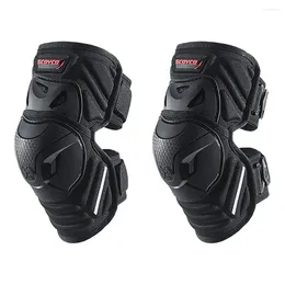 Motorcycle Armour Wear-resistant Motocross Knee Pads Anti-fall Protection Equipment Reflective Hook And Loop Fastenersbiker Pad