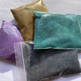 Nail Glitter 50g/bag Holographic Epoxy Resin Sparkly Laser Fine Powder Dust For Nails Manicure