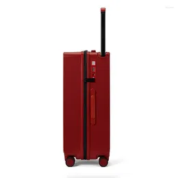 Suitcases Wide Pull Rod Ultra Light Universal Wheel Multifunctional Luggage Compartment