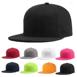 Ball Caps 2024 Unisex Baseball Cap Blank Plain Snapback Golf Hip-Hop Hat Men Women Sport Visors Adjustable Leisure