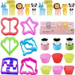 Baking Tools Sandwich Cutters Set For Children Food Cookie Bread Mould Maker Fruit And Vegetable Shapes Cutting Mould Kids