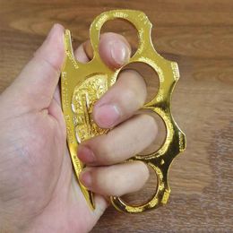 Finger Tiger Four Self Defence Equipment Martial Arts Fist Designers Lotus Const Ne Evil Spirit Elegy Gold 0VWC