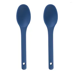 Spoons Silicone Spoon Restaurant Soup Ladle Canteen Rice Cooking Supplies Anti-scald Non-Stick Scoop