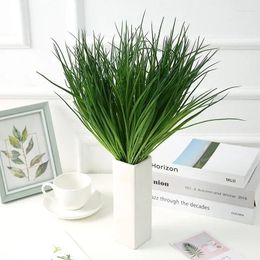 Decorative Flowers Simulated Spring Grass Home Partition Guardrail Living Room Garden Decoration Wedding Forest Plant Props Green Plants