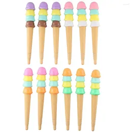 Pack Colour Ice Cream Pen 48 Novelty Styl Cute Pens Office